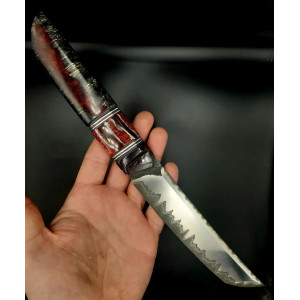 КИТАЙСЬКИЙ ДРАКОН ніж ручної роботи майстра студії Павла Гончаренка, замовити купити в Україні (Сталь К110™ в нержавіючої сталі 95х18, 60-61 HRC) . Photo 2